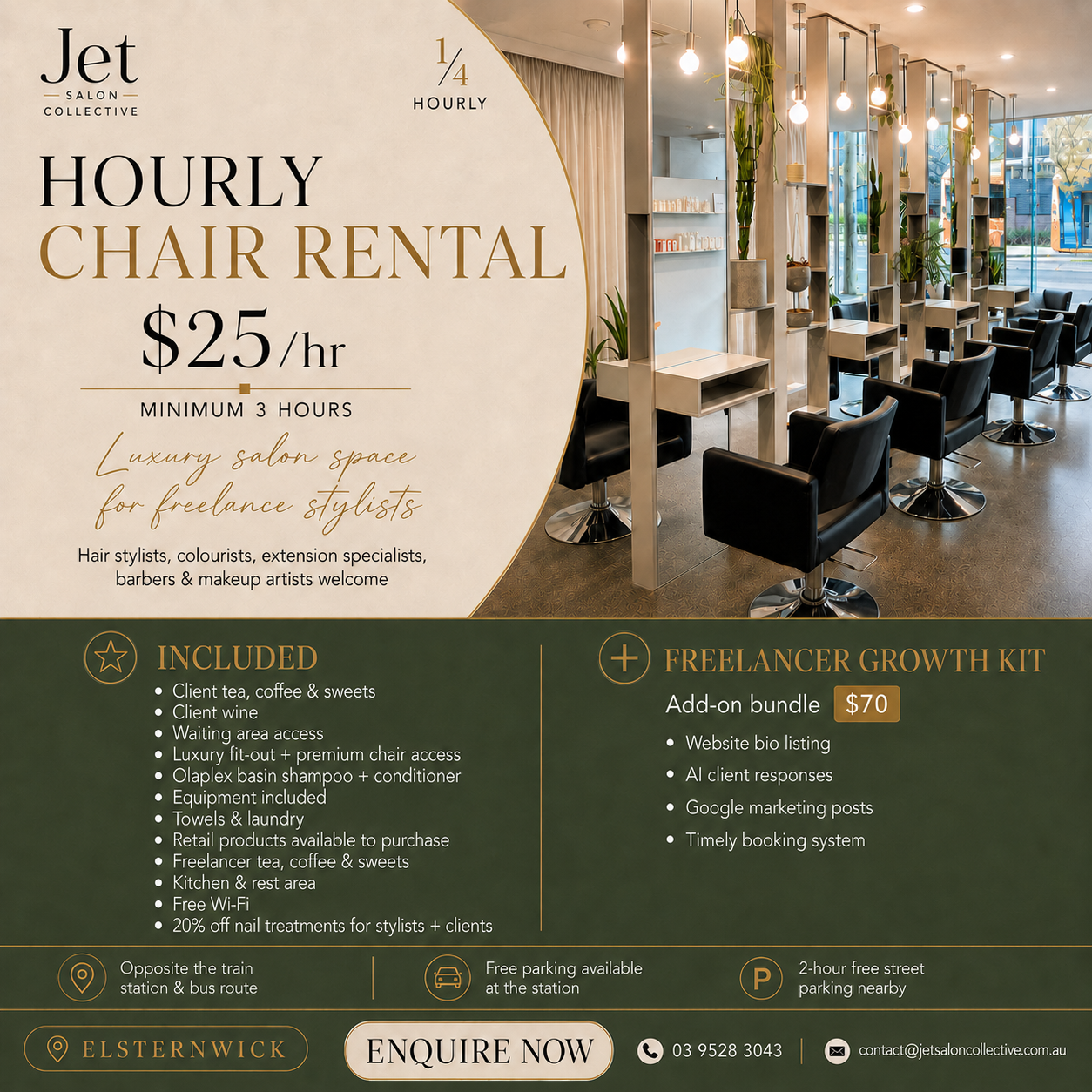 chair rent hourly chair rent hourly